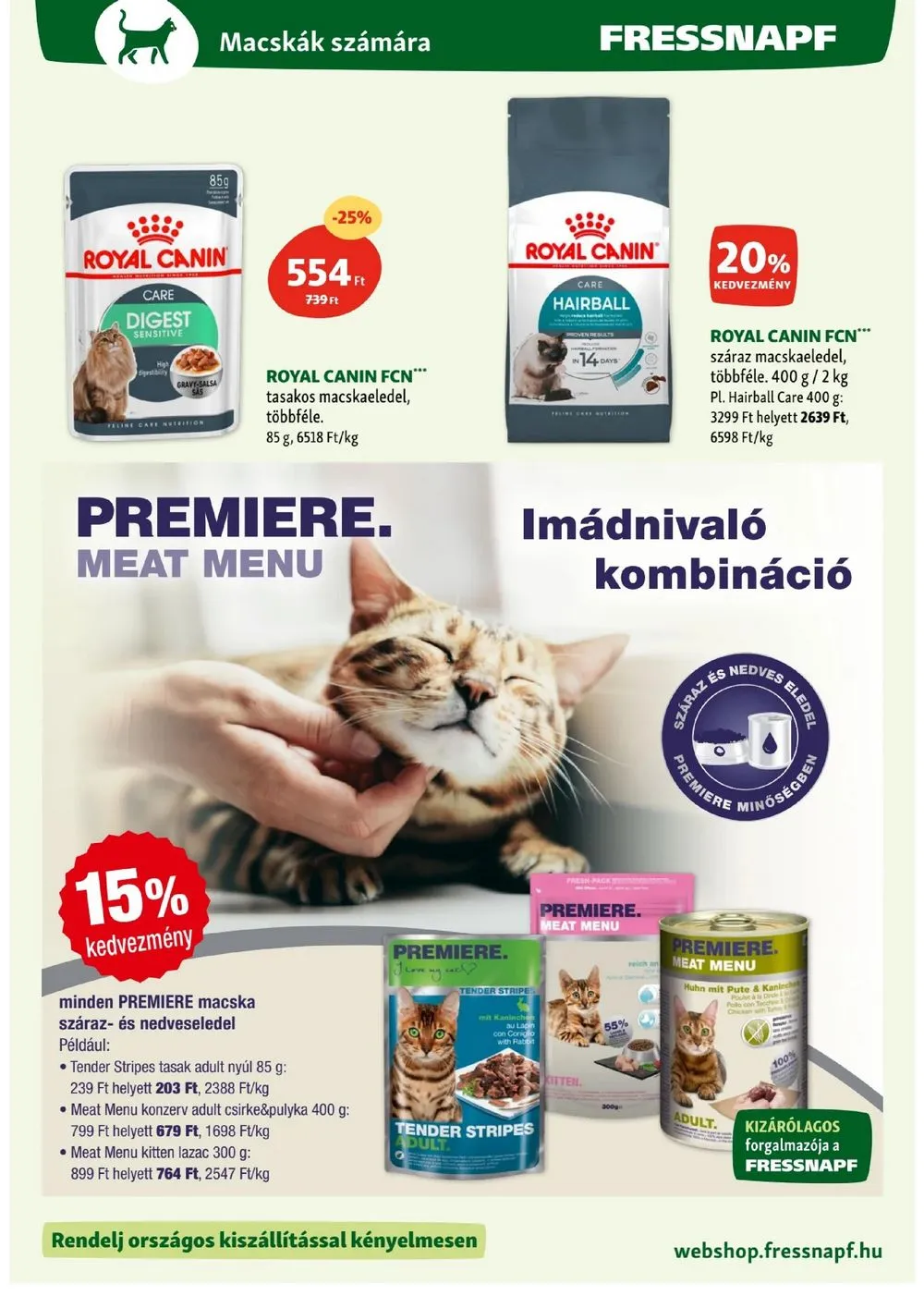 Fressnapf akciós újság 02.08–02.14 – 10. oldal