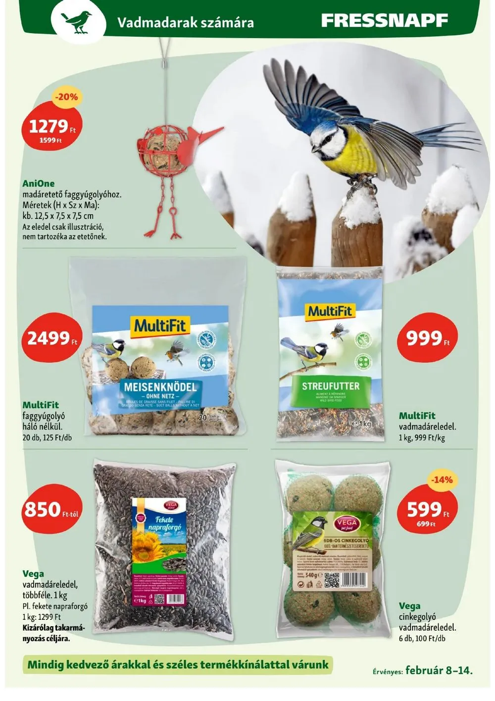 Fressnapf akciós újság 02.08–02.14 – 15. oldal