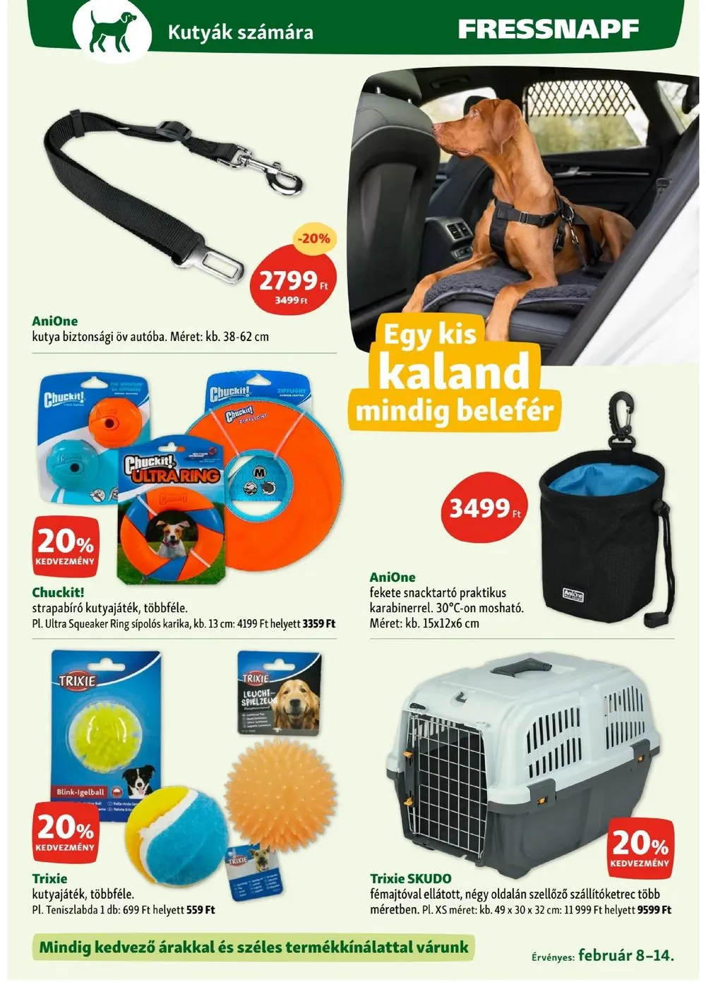 Fressnapf akciós újság 02.08–02.14 – 7. oldal