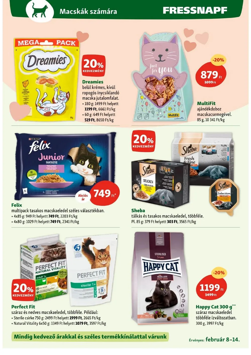 Fressnapf akciós újság 02.08–02.14 – 9. oldal
