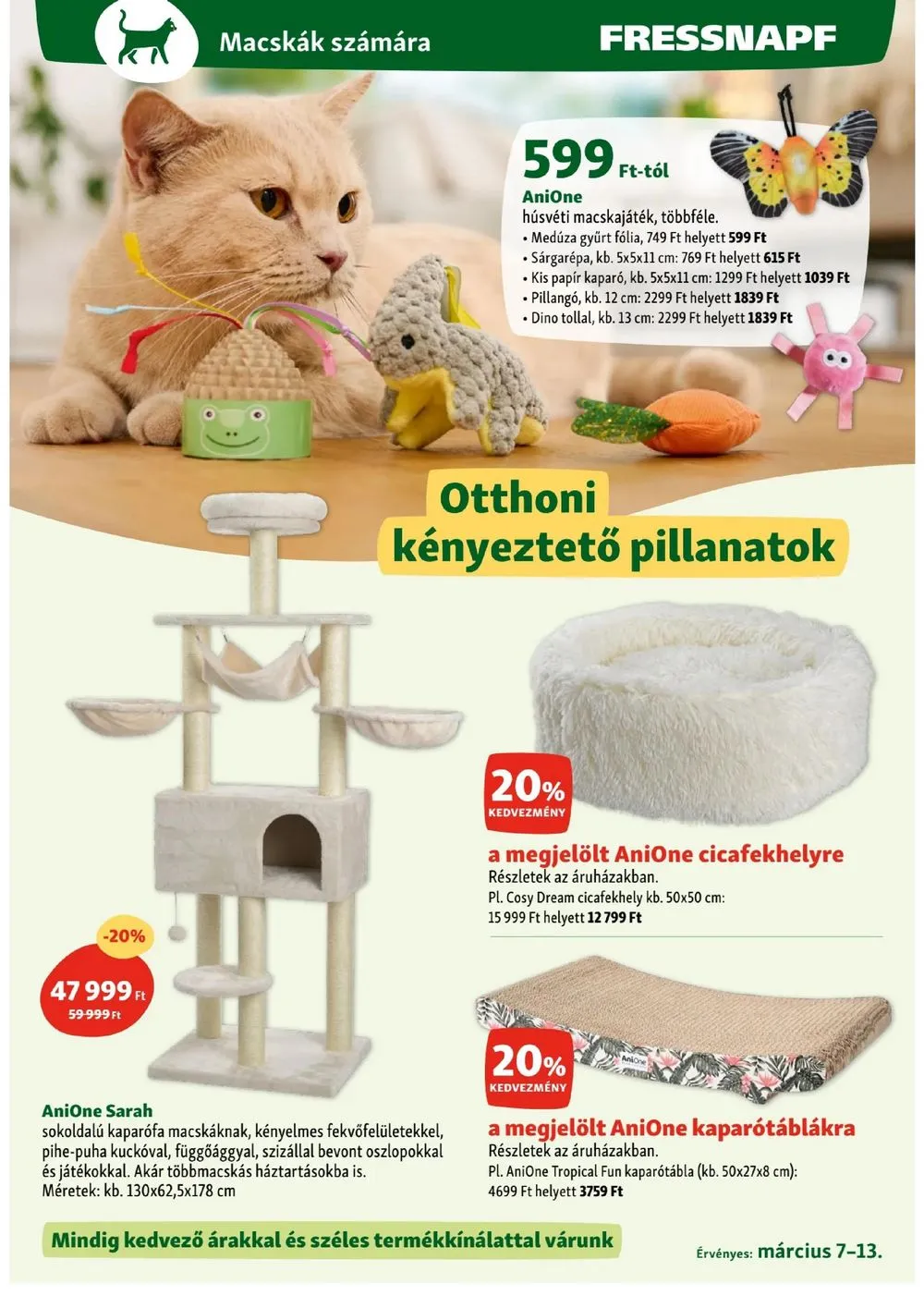 Fressnapf akciós újság 03.07–03.13 – 11. oldal