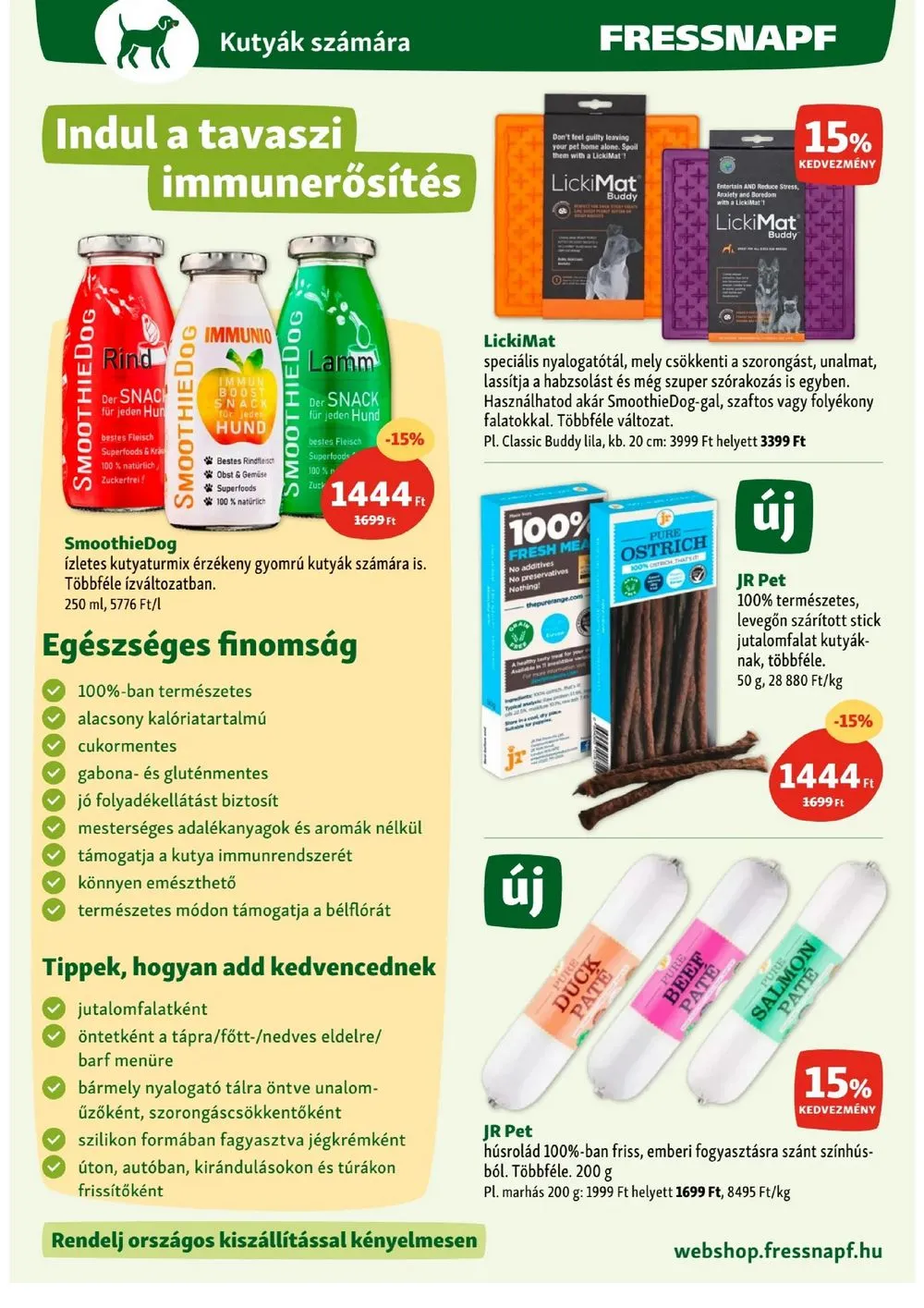 Fressnapf akciós újság 03.07–03.13 – 16. oldal