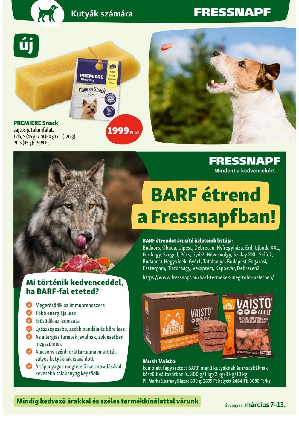 Fressnapf akciós újság 03.07–03.13 – 17. oldal
