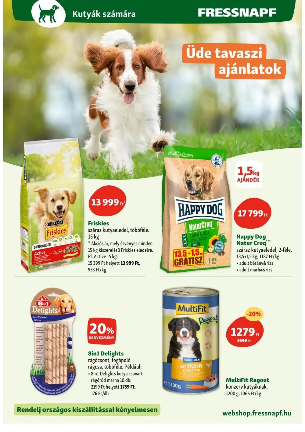 Fressnapf akciós újság 03.07–03.13 – 4. oldal