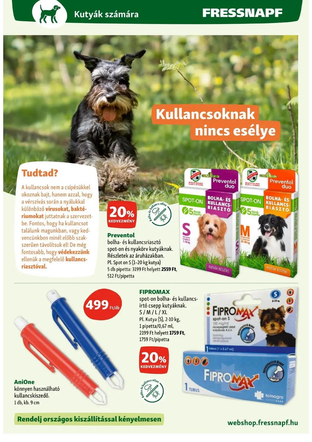 Fressnapf akciós újság 03.07–03.13 – 6. oldal