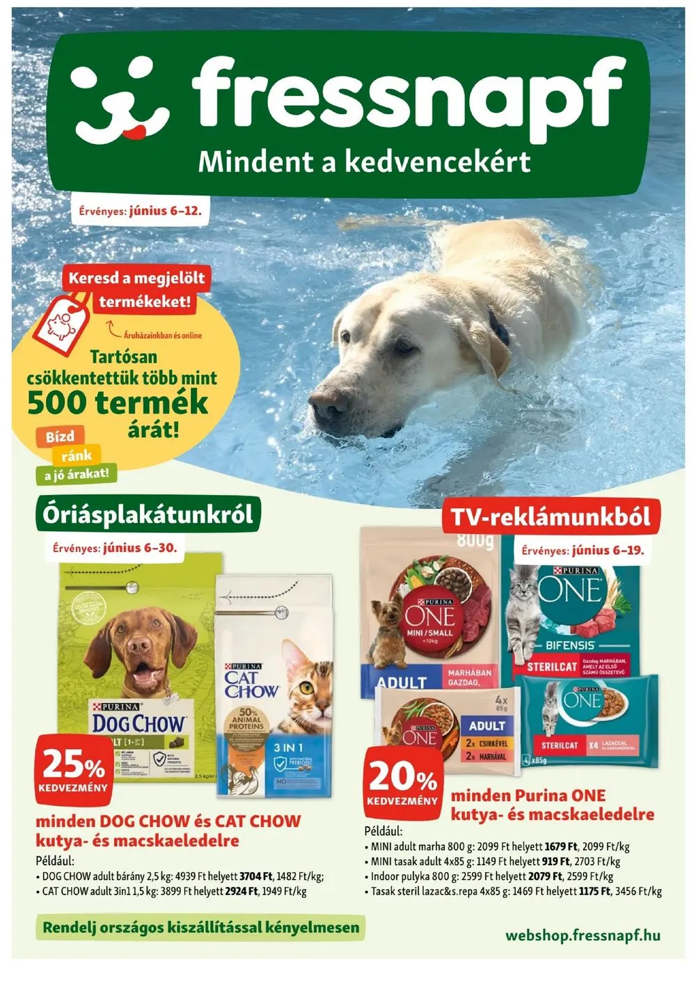 Fressnapf akciós újság 06.06–06.12