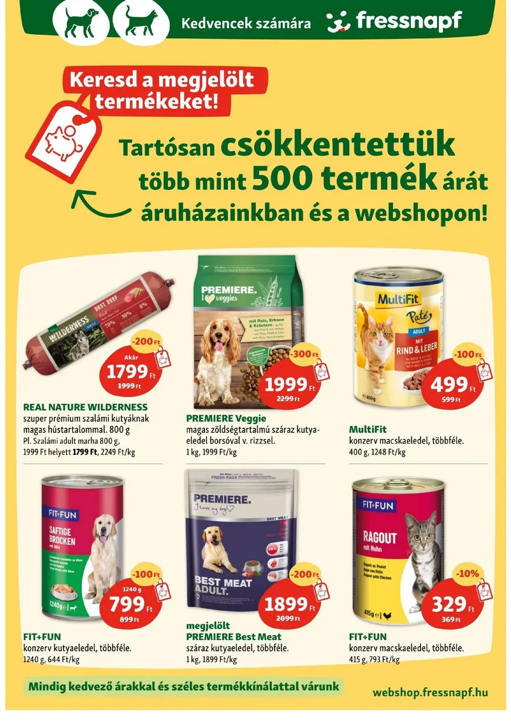 Fressnapf akciós újság 06.06–06.12 – 3. oldal