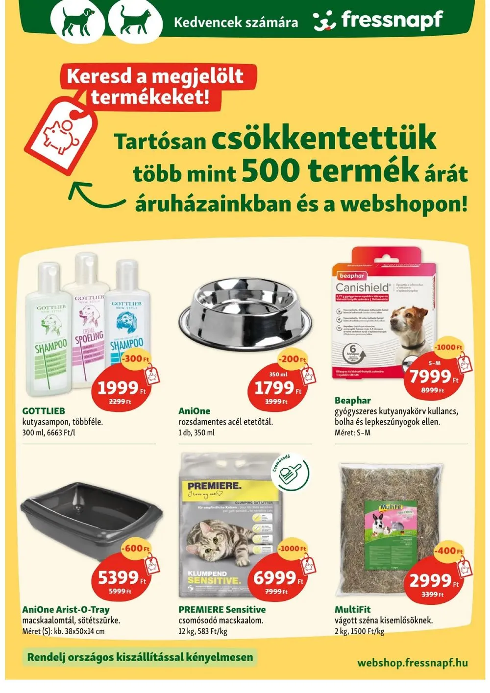 Fressnapf akciós újság 06.06–06.12 – 4. oldal