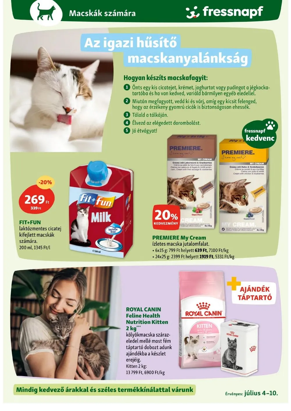 Fressnapf akciós újság 07.04–07.10 – 13. oldal
