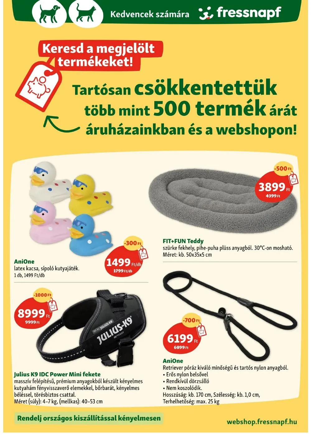 Fressnapf akciós újság 07.04–07.10 – 4. oldal