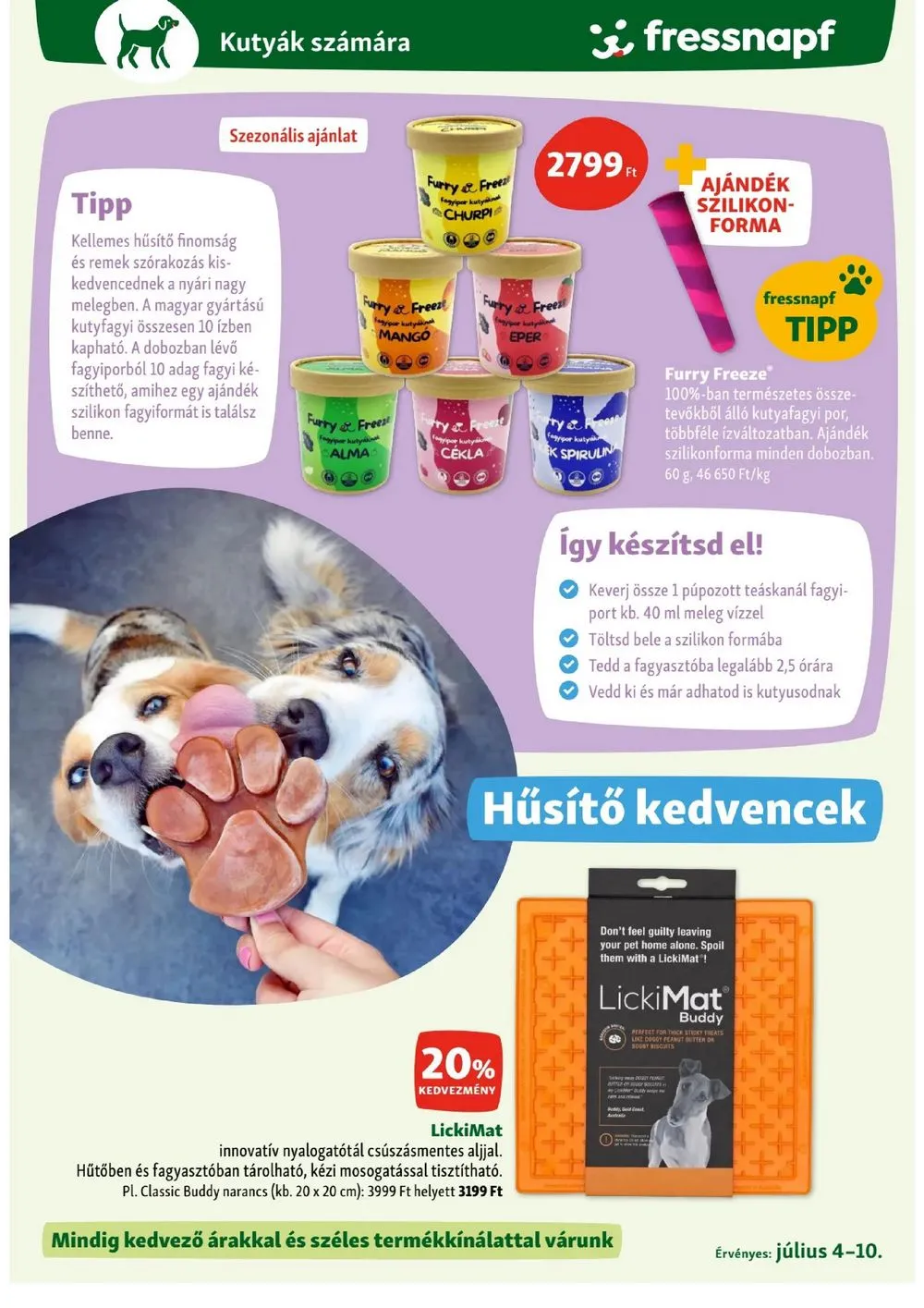 Fressnapf akciós újság 07.04–07.10 – 7. oldal