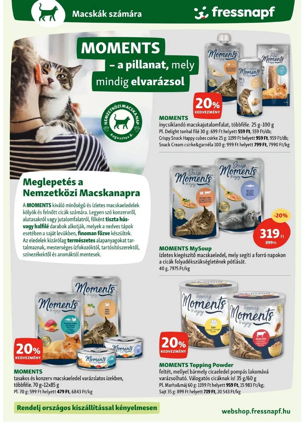 Fressnapf akciós újság 08.08–08.14 – 16. oldal