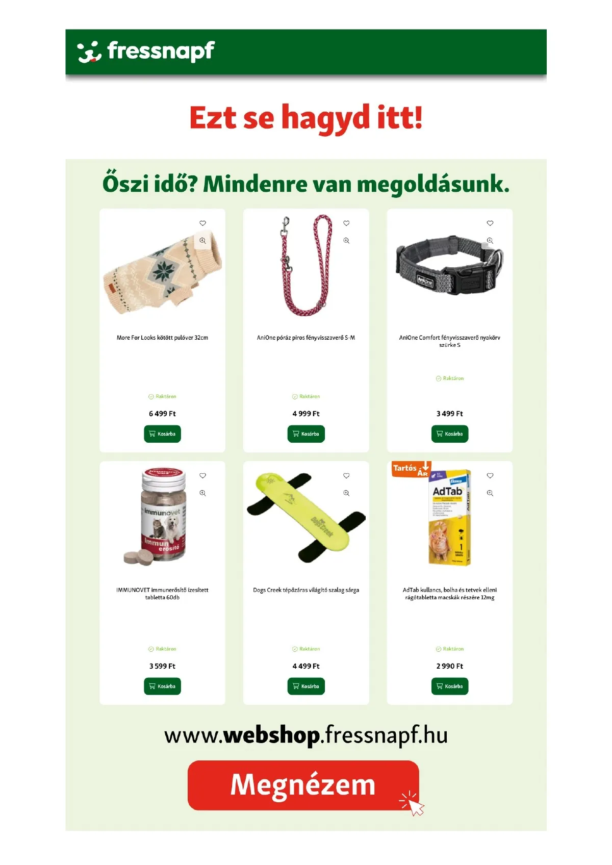 Fressnapf akciós újság 09.11–09.17 – 21. oldal