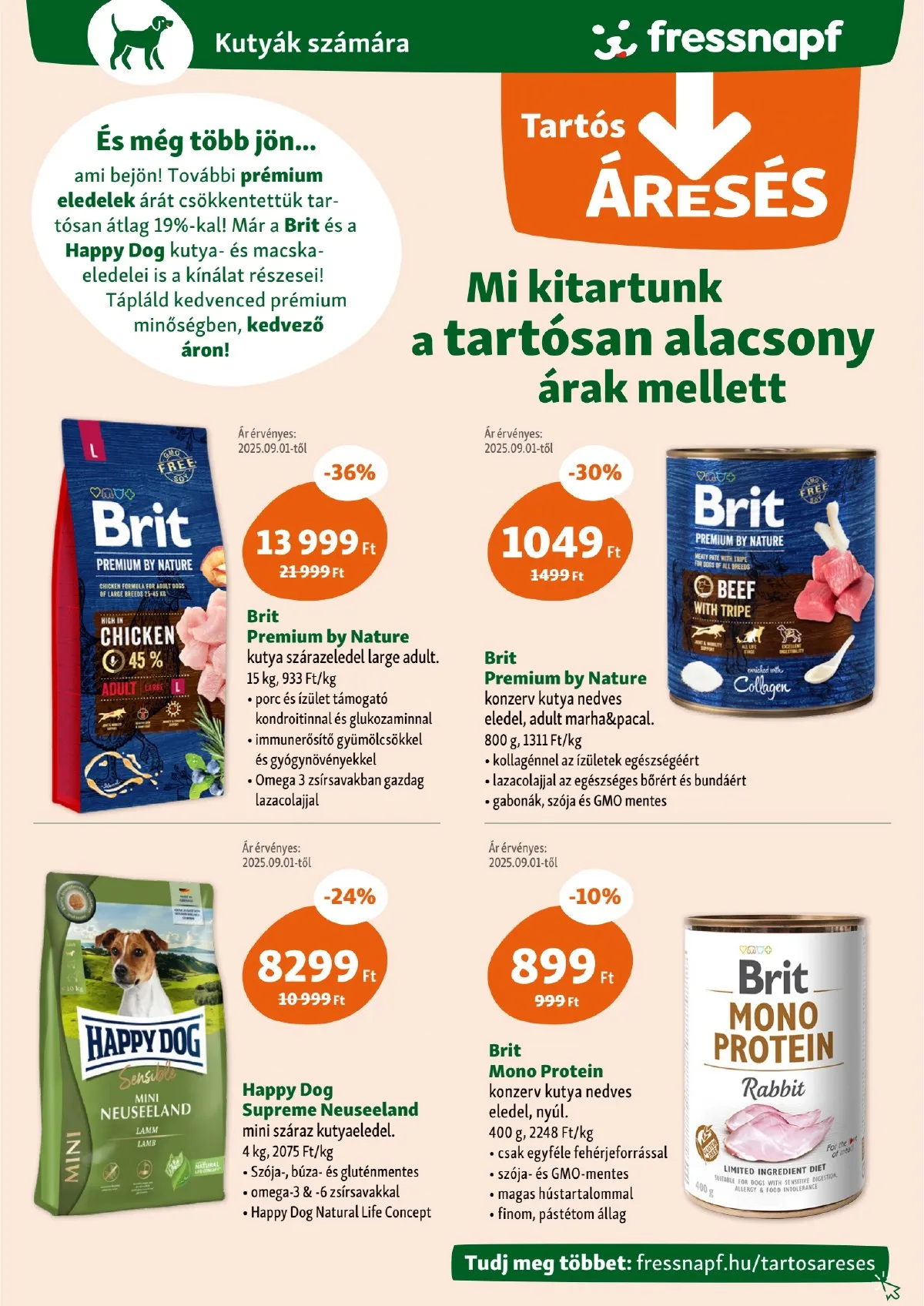 Fressnapf akciós újság 09.11–09.17 – 3. oldal