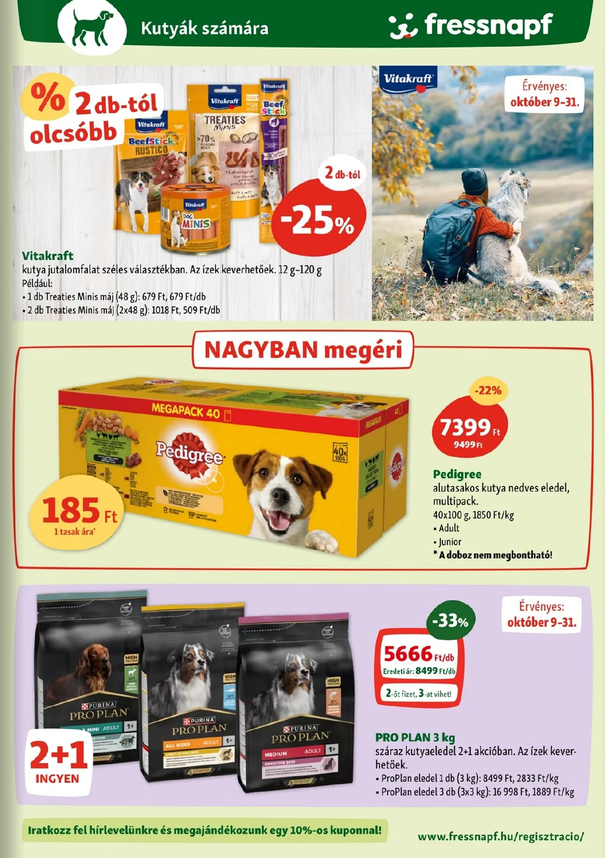 Fressnapf akciós újság 10.09–10.15 – 11. oldal
