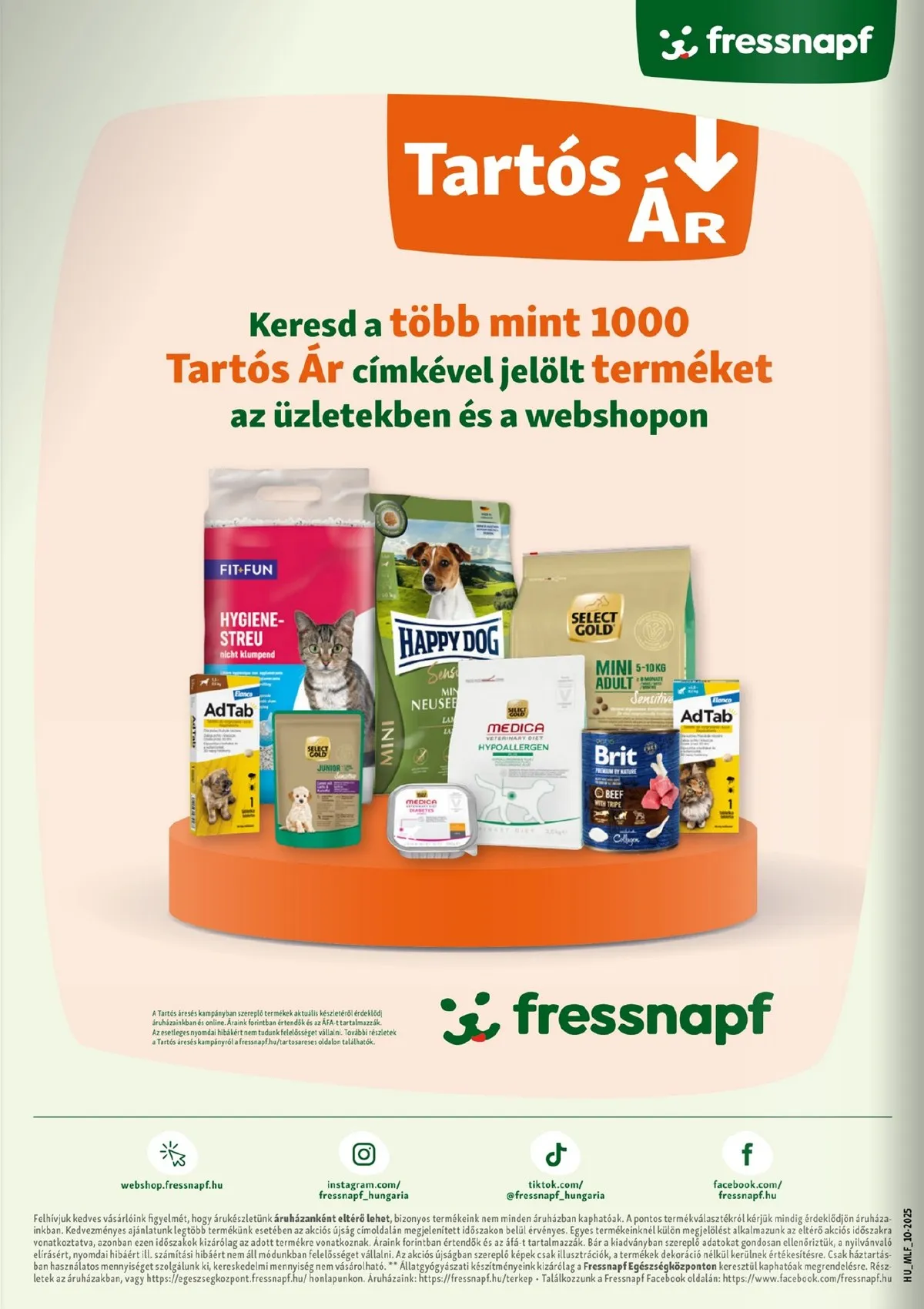 Fressnapf akciós újság 10.09–10.15 – 18. oldal