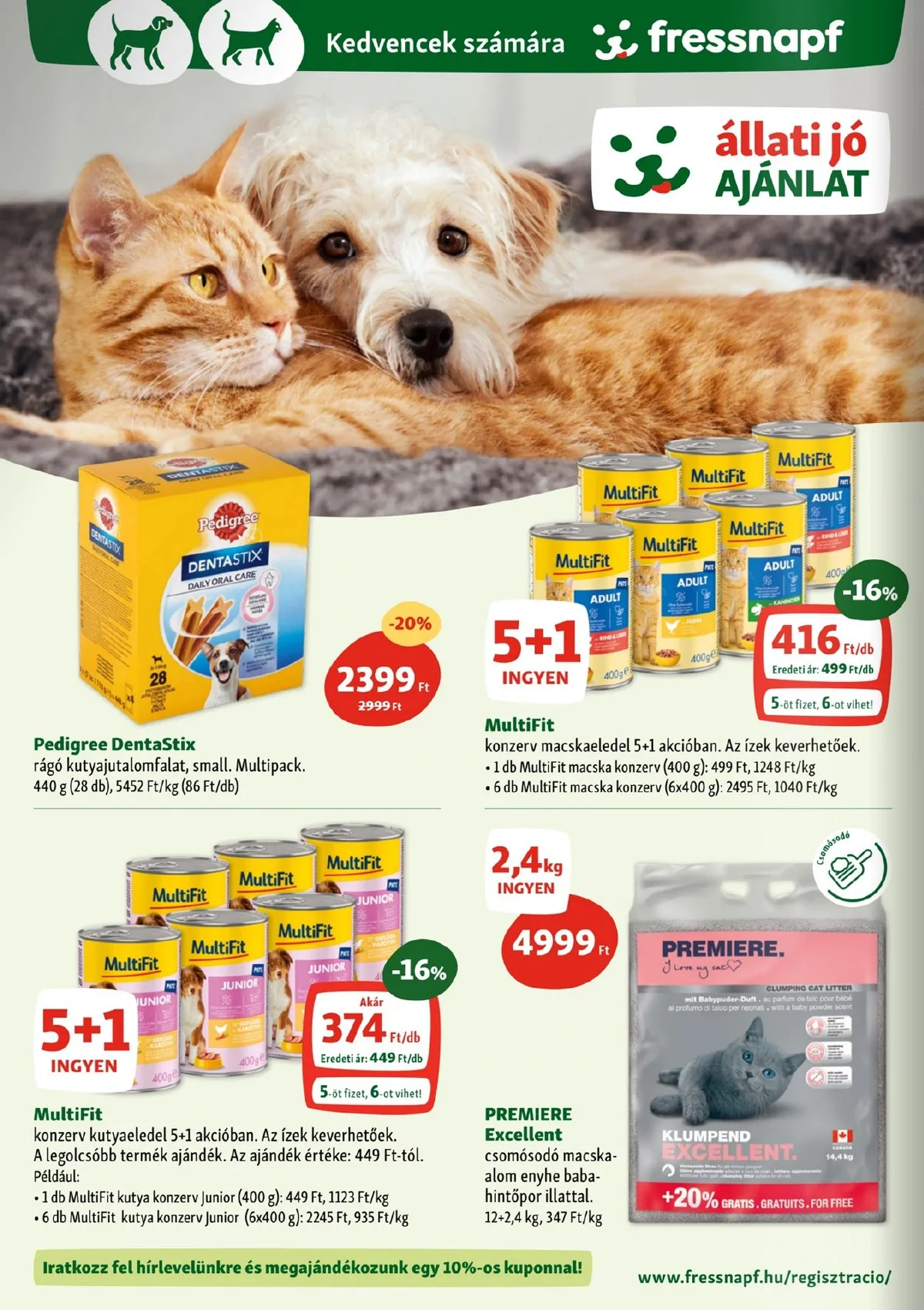 Fressnapf akciós újság 10.09–10.15 – 2. oldal