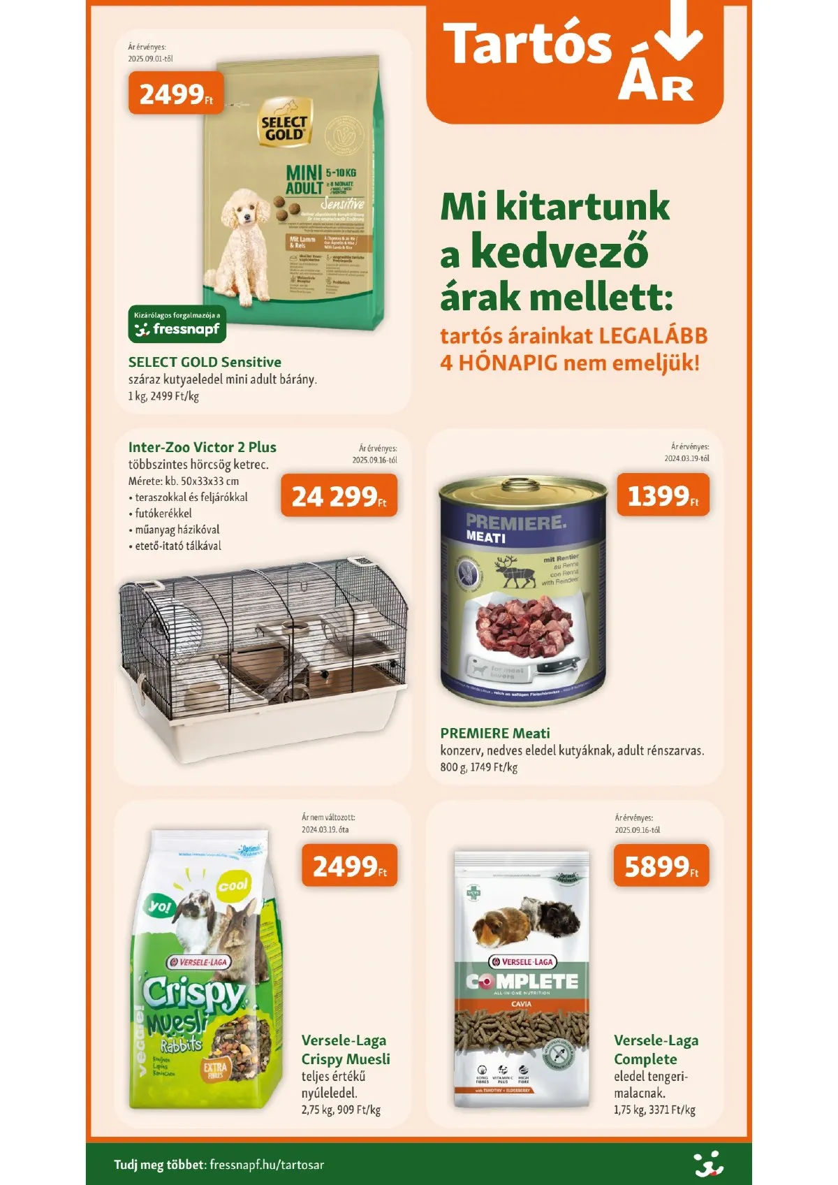 Fressnapf akciós újság 12.04–12.10 – 3. oldal