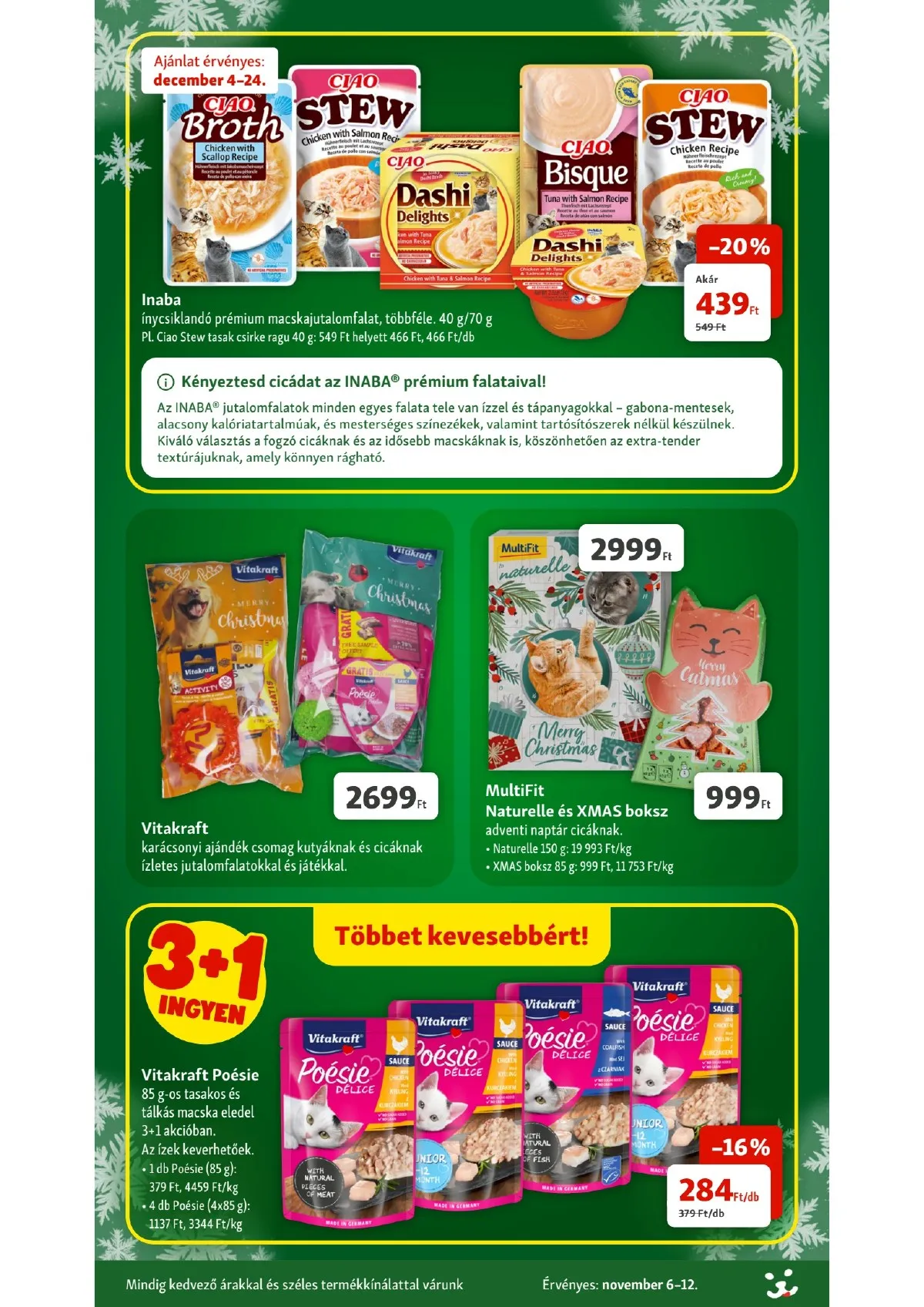 Fressnapf akciós újság 12.04–12.10 – 8. oldal