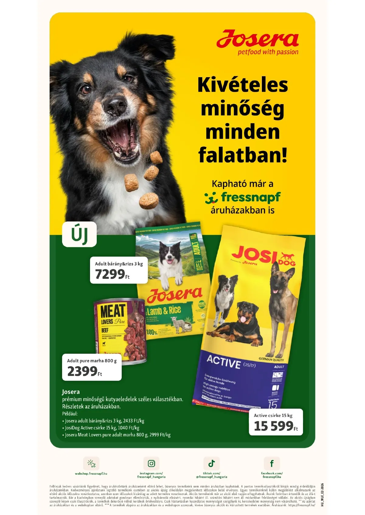 Fressnapf akciós újság 02.05–02.11 – 18. oldal