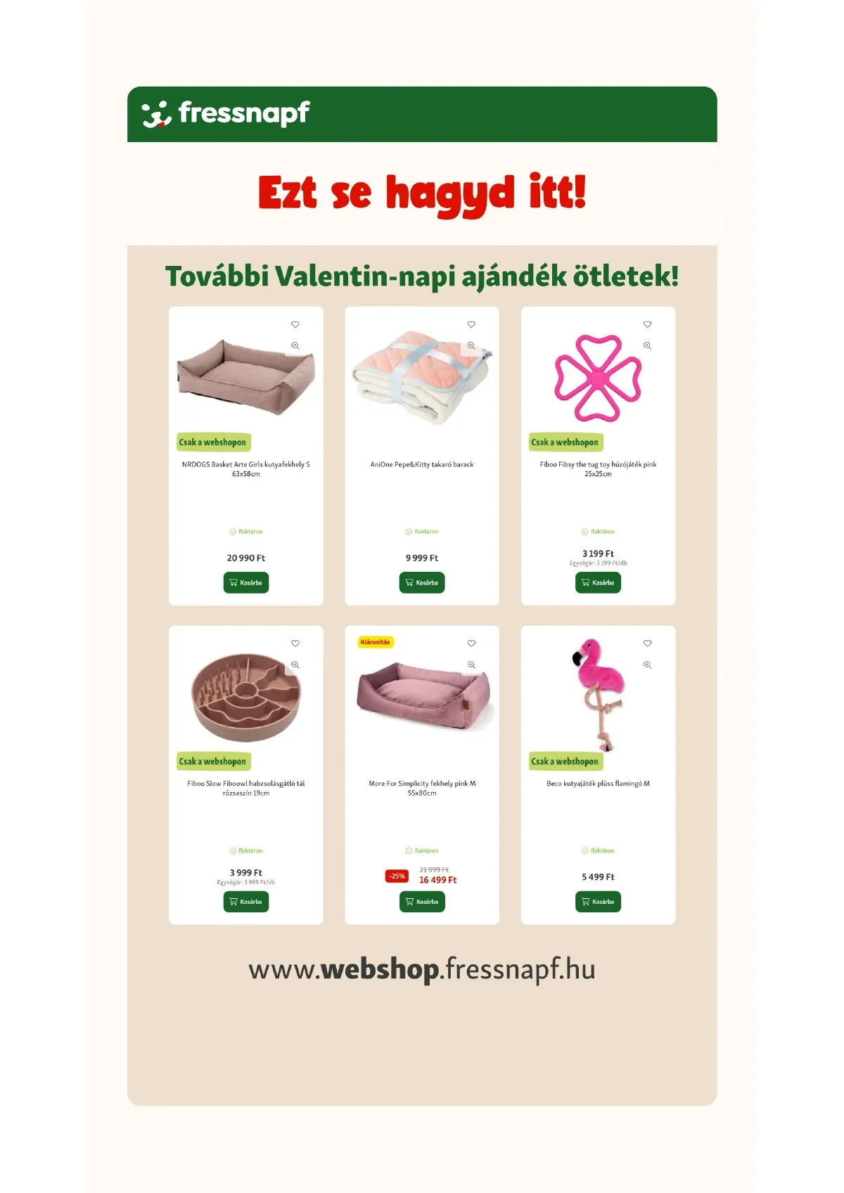 Fressnapf akciós újság 02.05–02.11 – 19. oldal