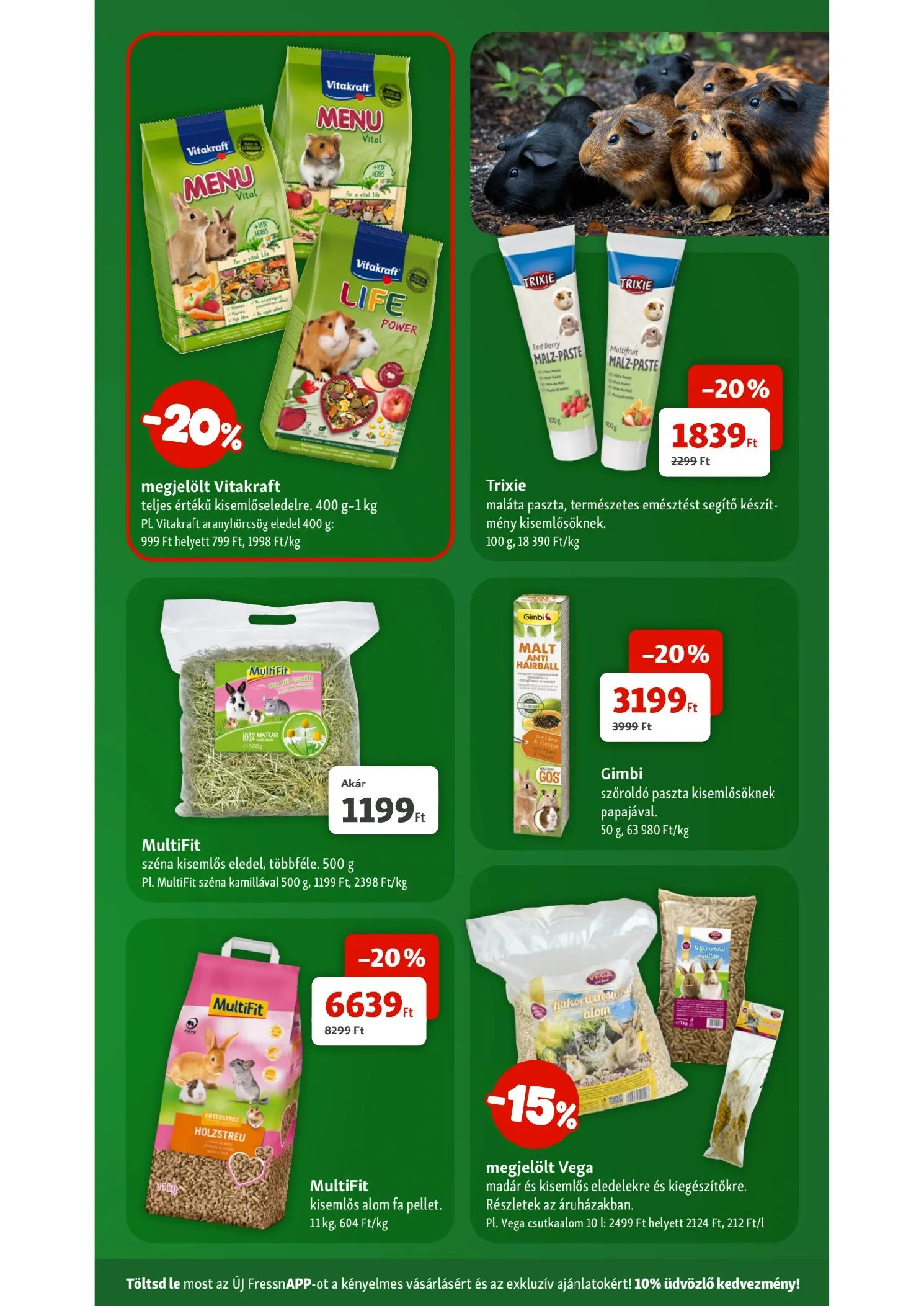 Fressnapf akciós újság 04.09–04.15 – 15. oldal