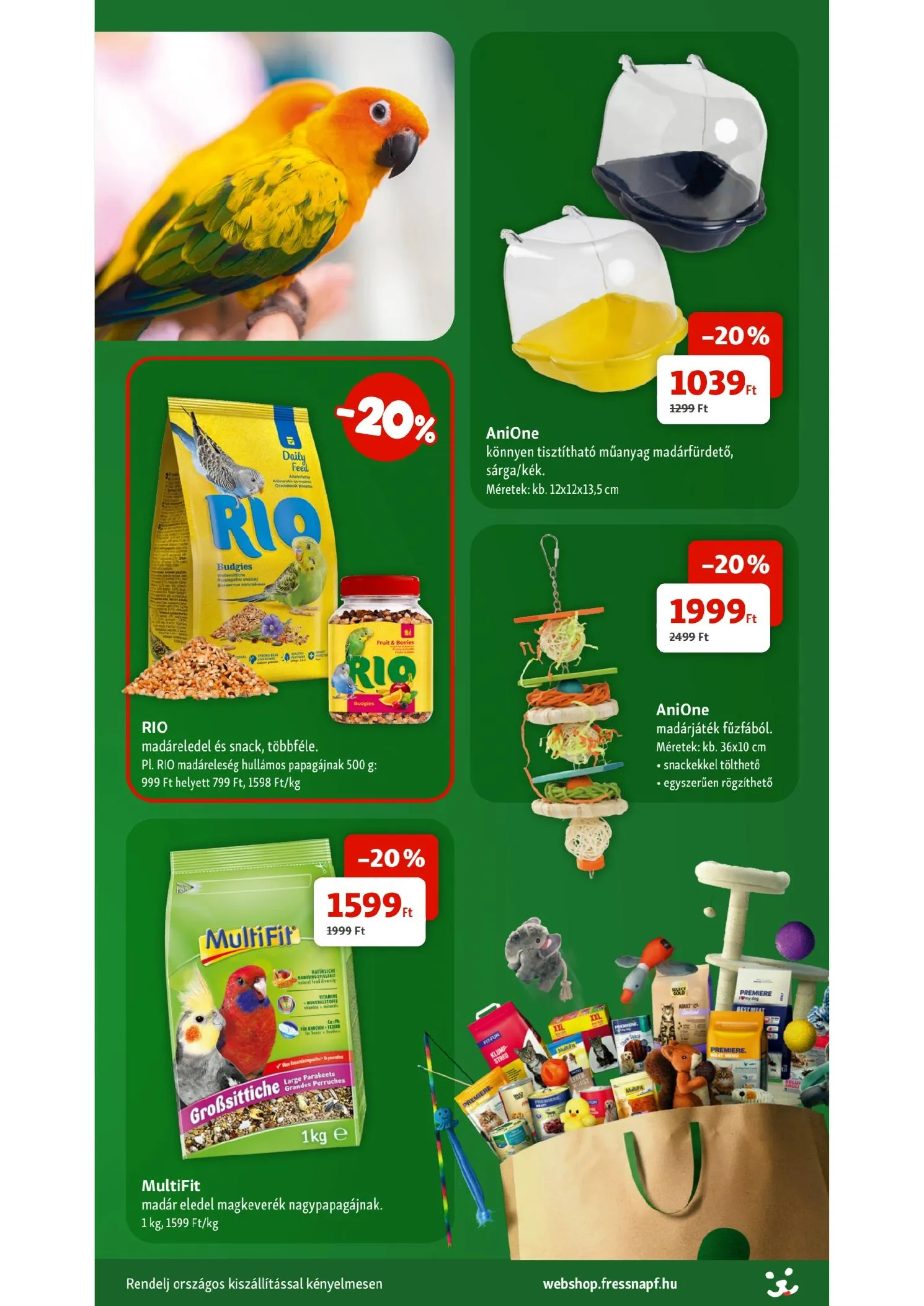 Fressnapf akciós újság 04.09–04.15 – 16. oldal