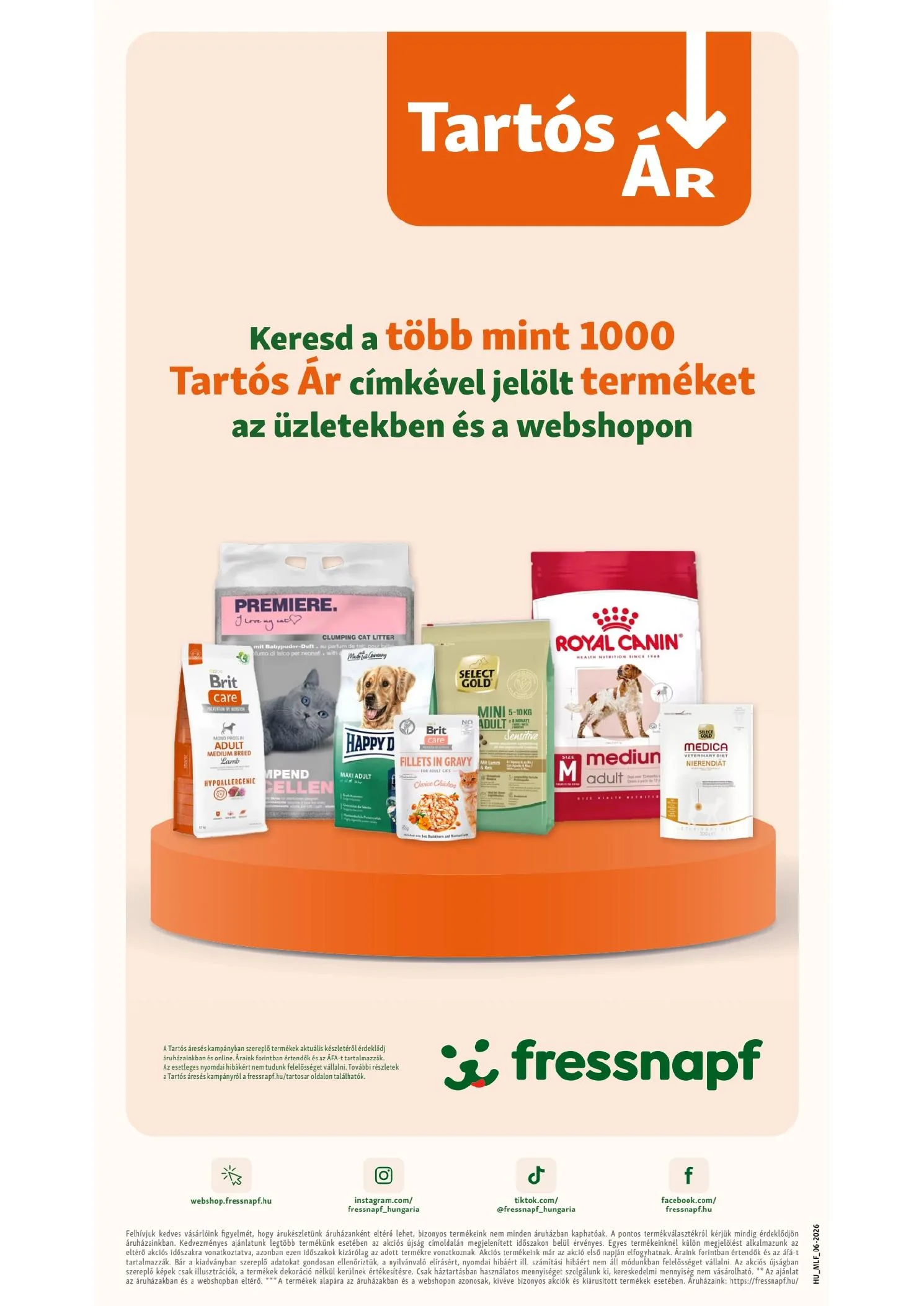 Fressnapf akciós újság 06.04–06.19 – 18. oldal