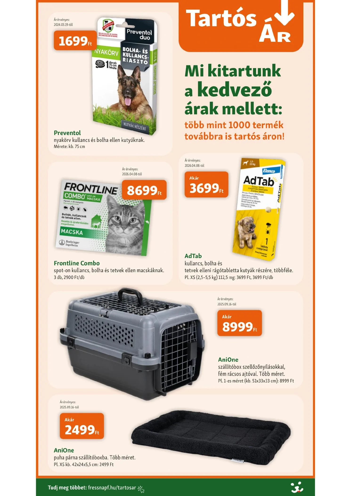 Fressnapf akciós újság 06.04–06.19 – 3. oldal