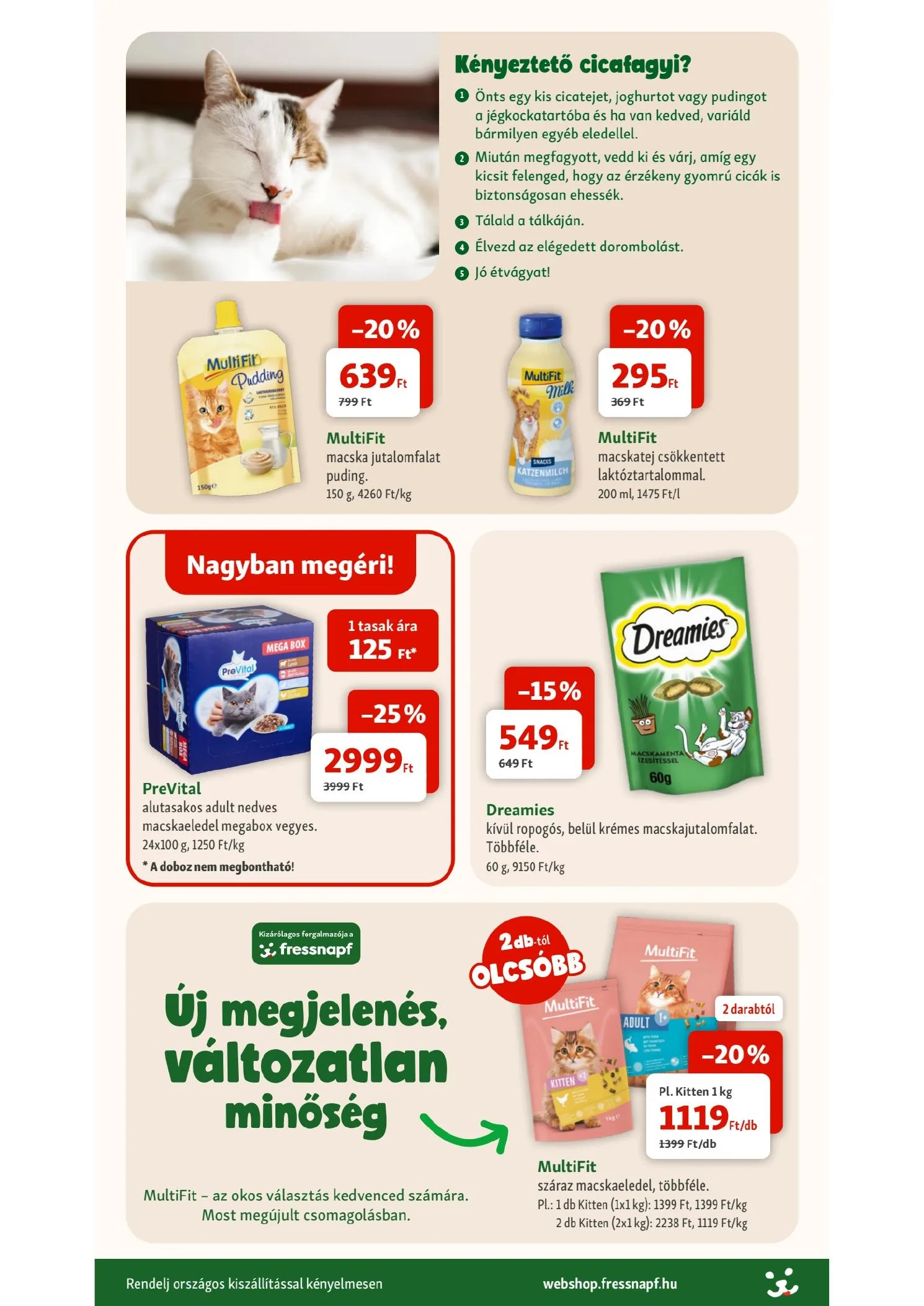 Fressnapf akciós újság 06.04–06.19 – 8. oldal