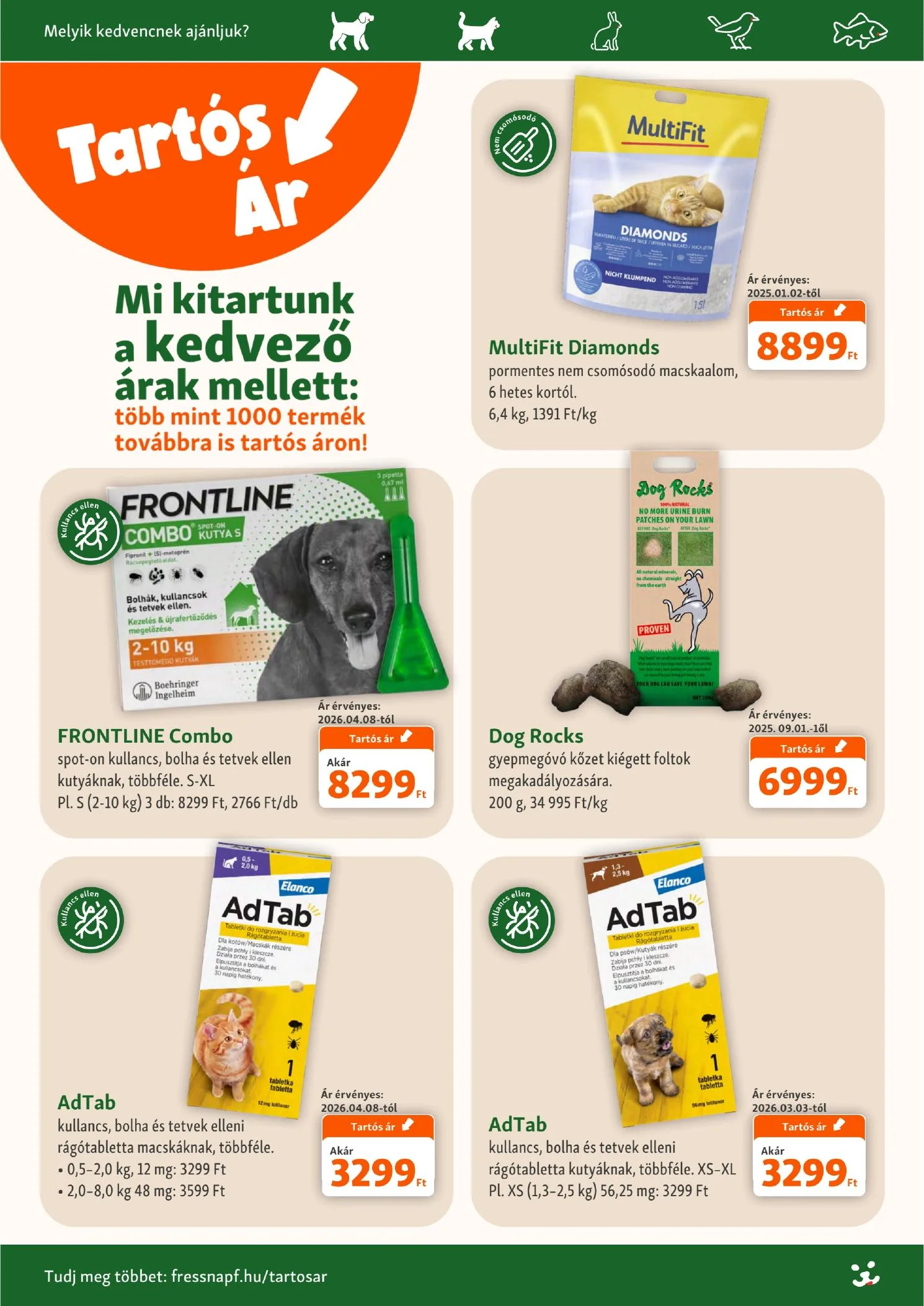 Fressnapf akciós újság 07.02–07.08 – 3. oldal