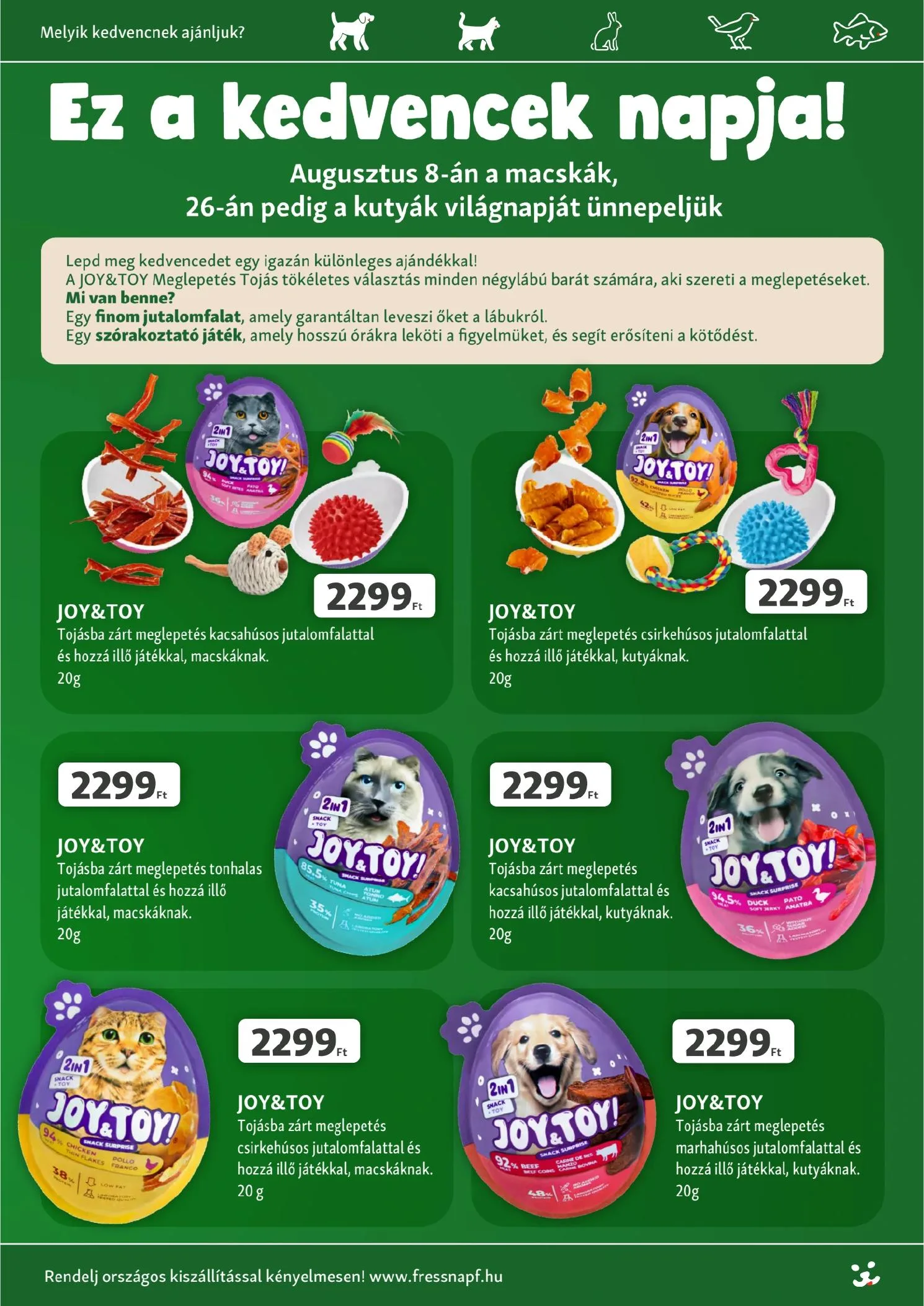 Fressnapf akciós újság 08.06–08.12 – 8. oldal