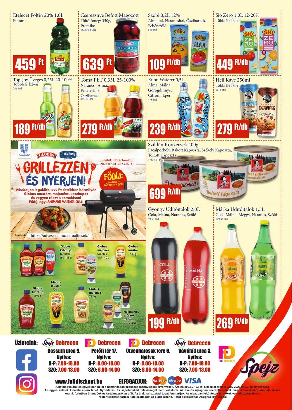 Full akciós újság Diszkont 07.03–07.30 – 4. oldal