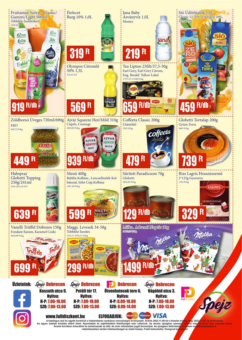 Full akciós újság Diszkont 11.06–11.26 – 4. oldal