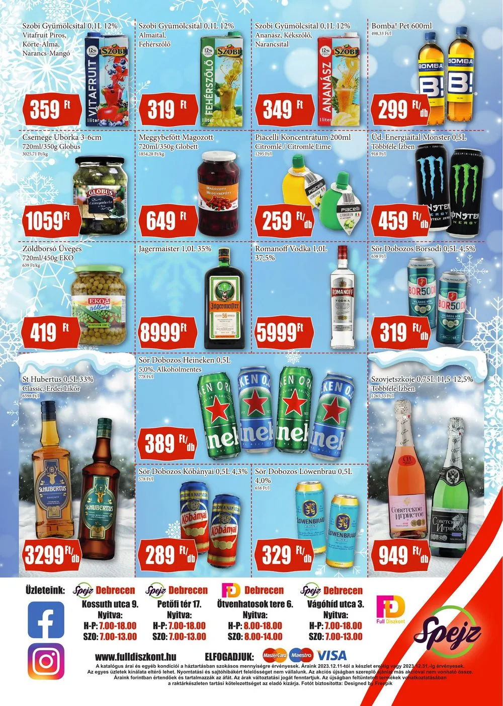 Full akciós újság Diszkont 12.11–12.31 – 4. oldal