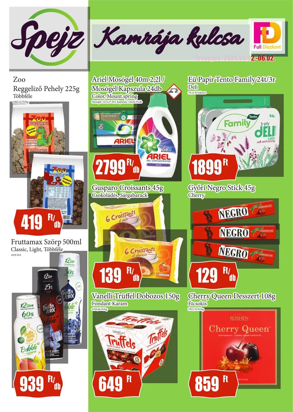 Full akciós újság Diszkont 05.02–06.02