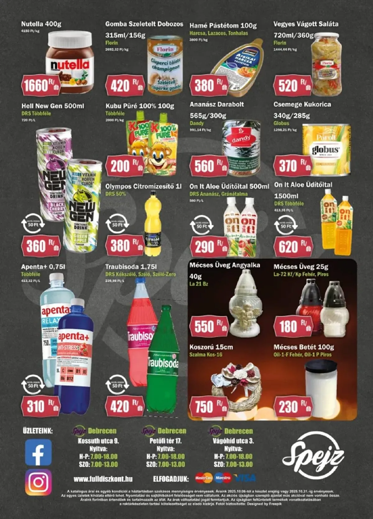 Full akciós újság Diszkont 10.06–10.31