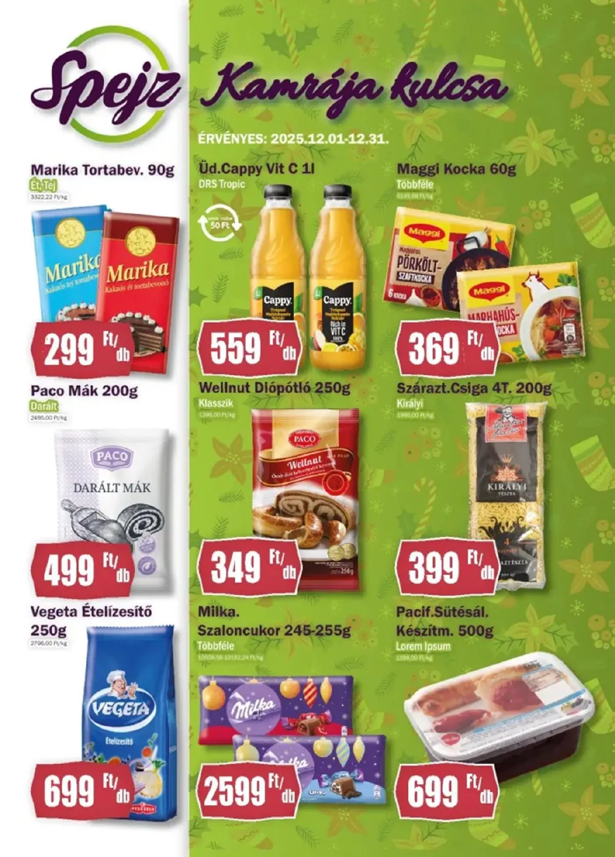 Full akciós újság Diszkont 12.01–12.31