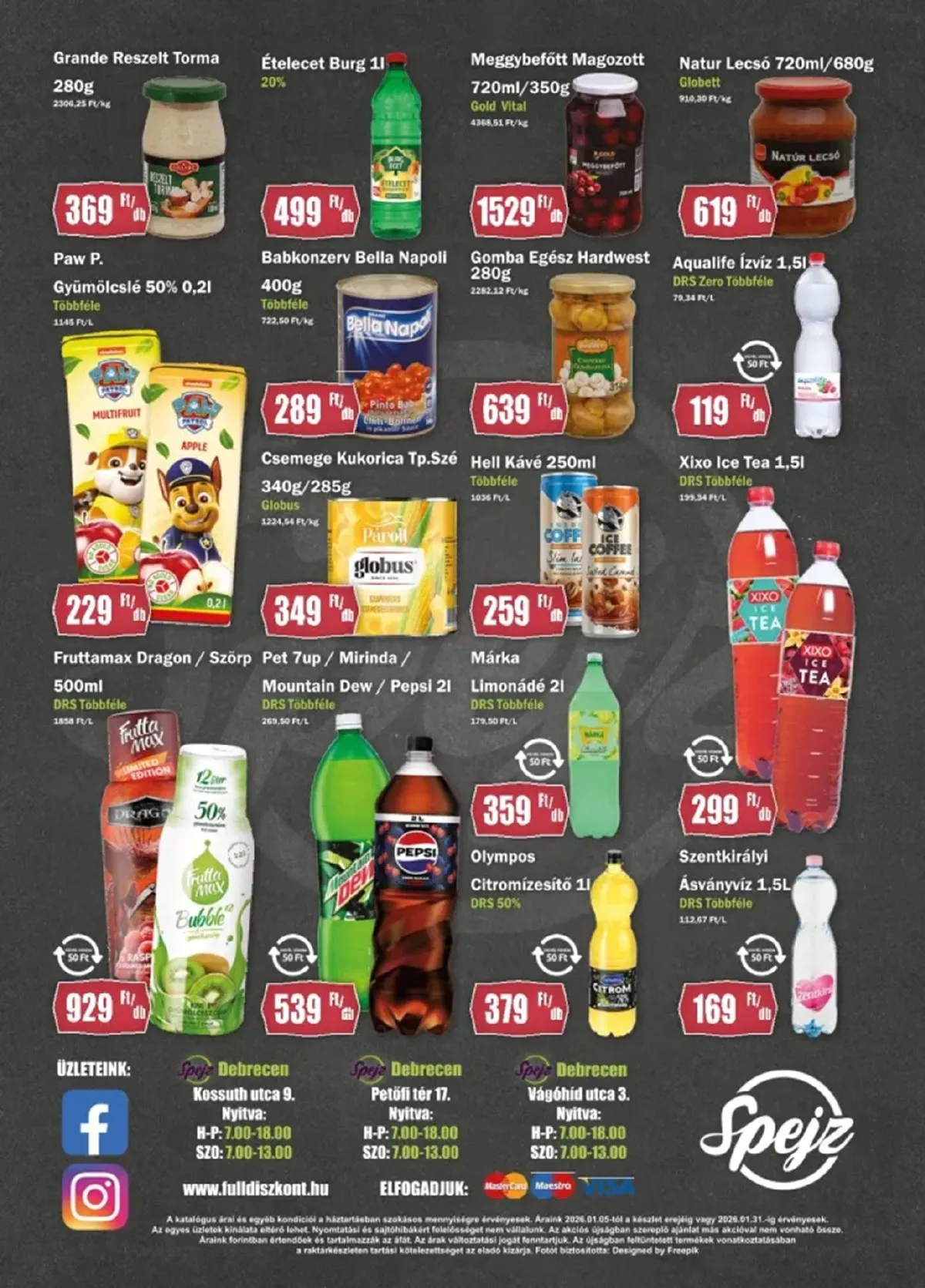 Full akciós újság Diszkont 01.05–01.31 – 4. oldal