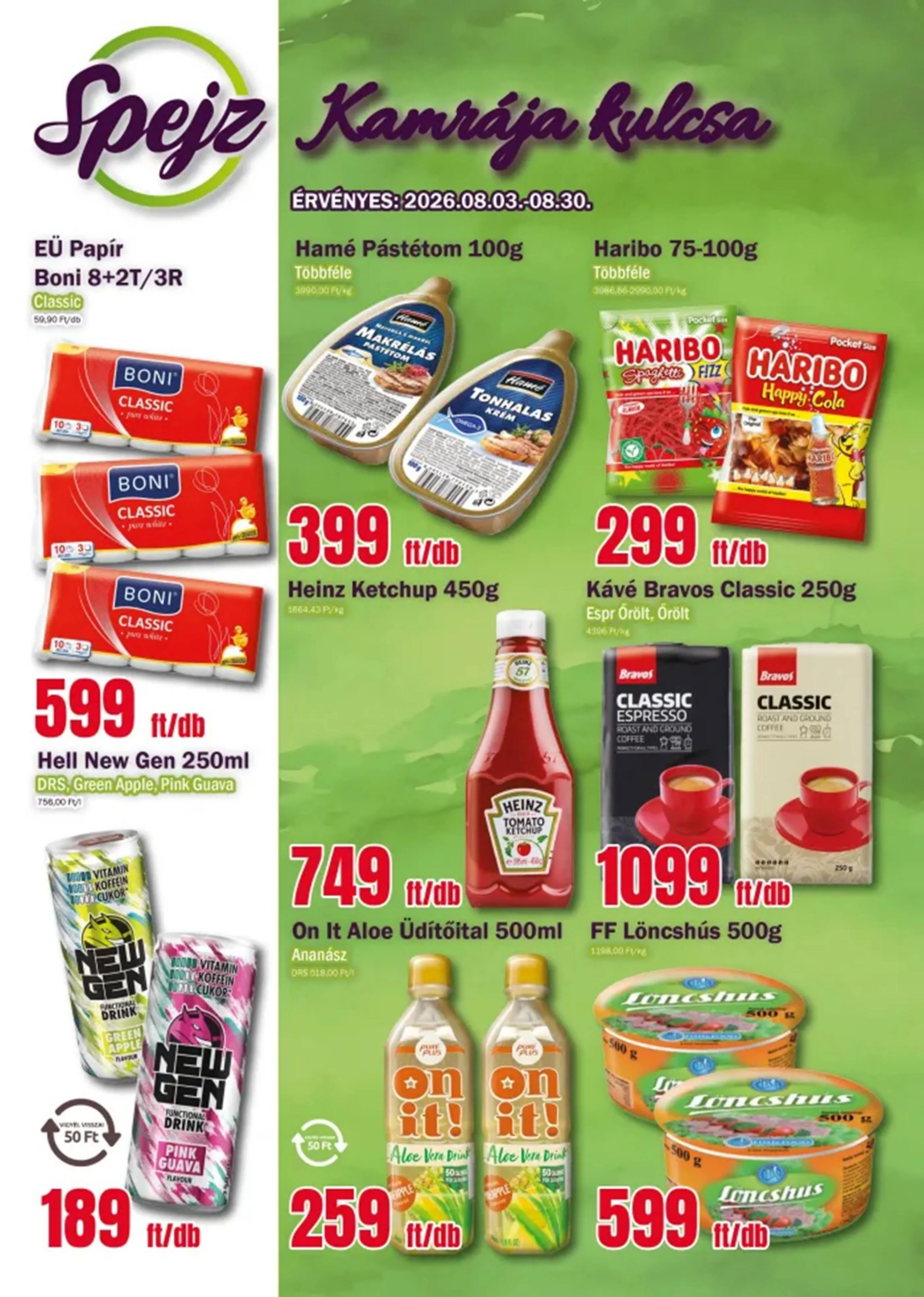 Full akciós újság Diszkont 08.03–08.30