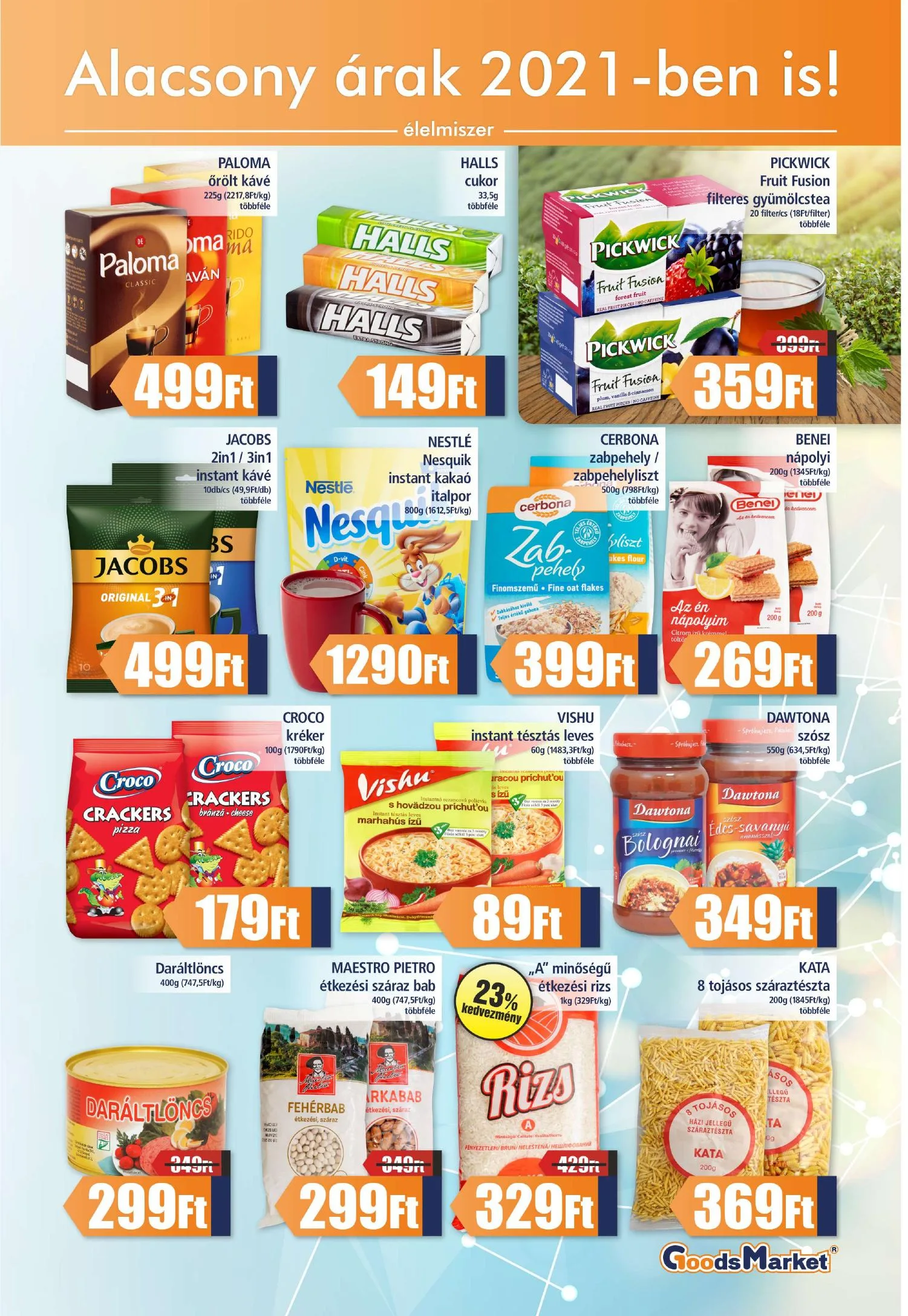 Goods akciós újság Market 01.07–01.16 – 3. oldal