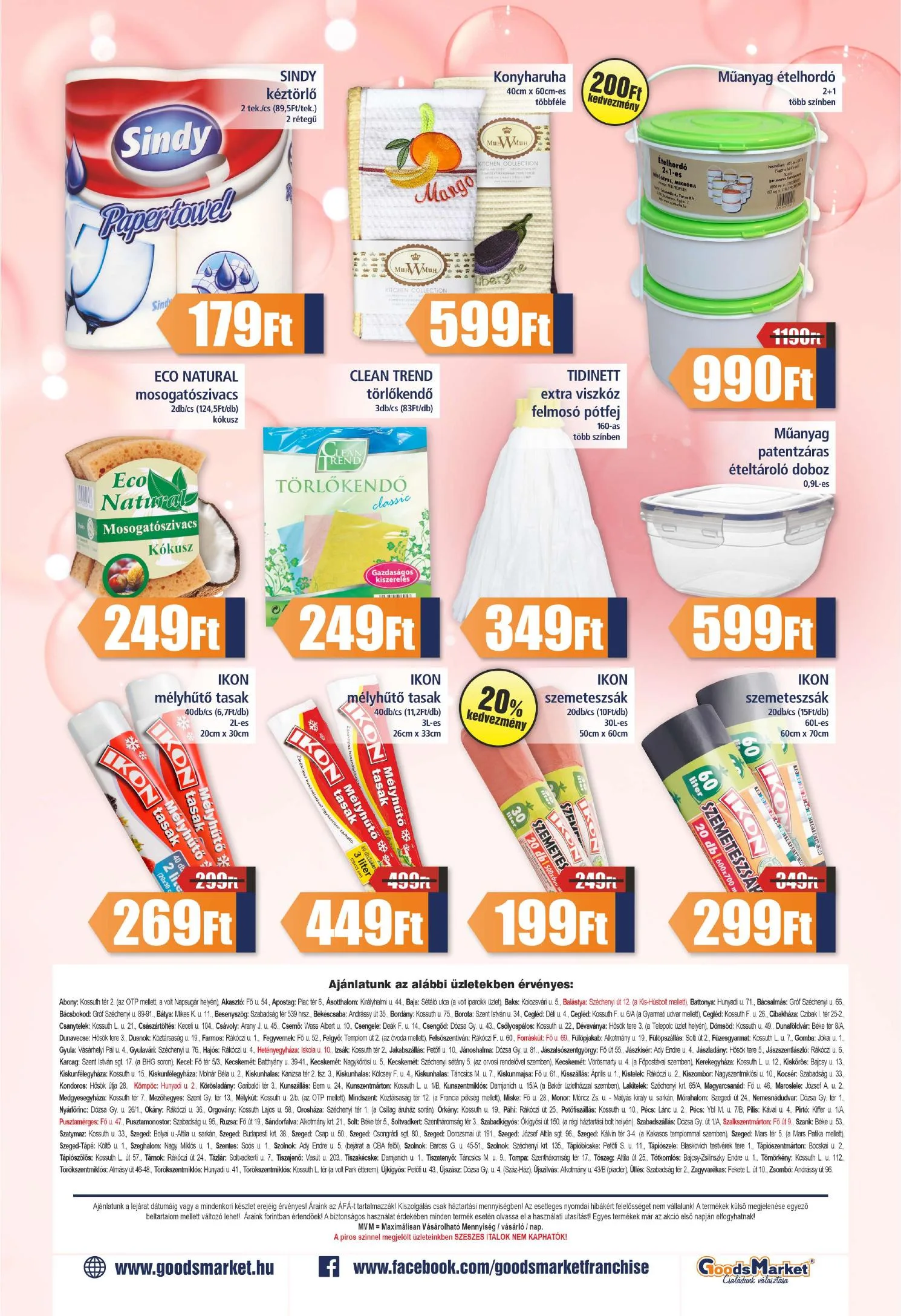 Goods akciós újság Market 01.07–01.16 – 4. oldal