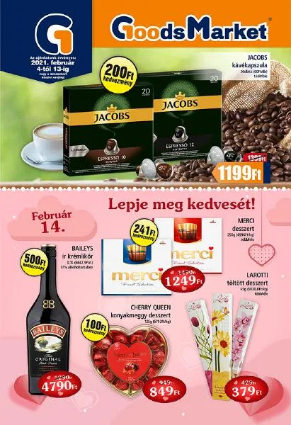 Goods akciós újság Market 02.04–02.13