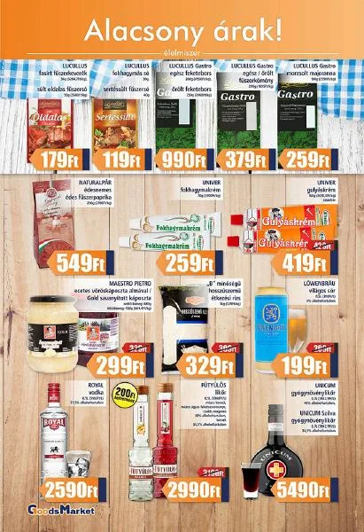 Goods akciós újság Market 02.04–02.13 – 6. oldal