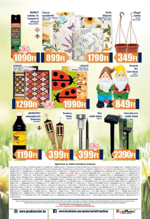 Goods akciós újság Market 04.08–04.17 – 8. oldal