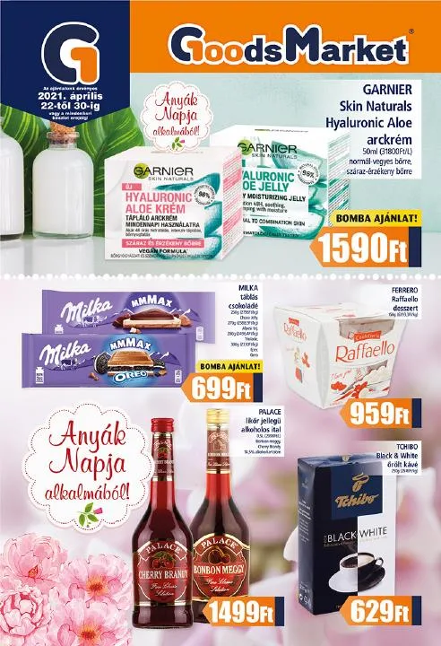 Goods akciós újság Market 04.22–04.30