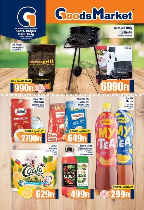 Goods akciós újság Market 05.06–05.15