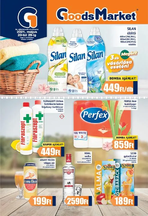 Goods akciós újság Market 05.20–05.29