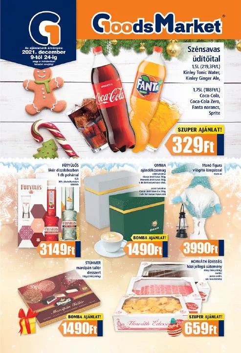 Goods akciós újság Market 12.09–12.24