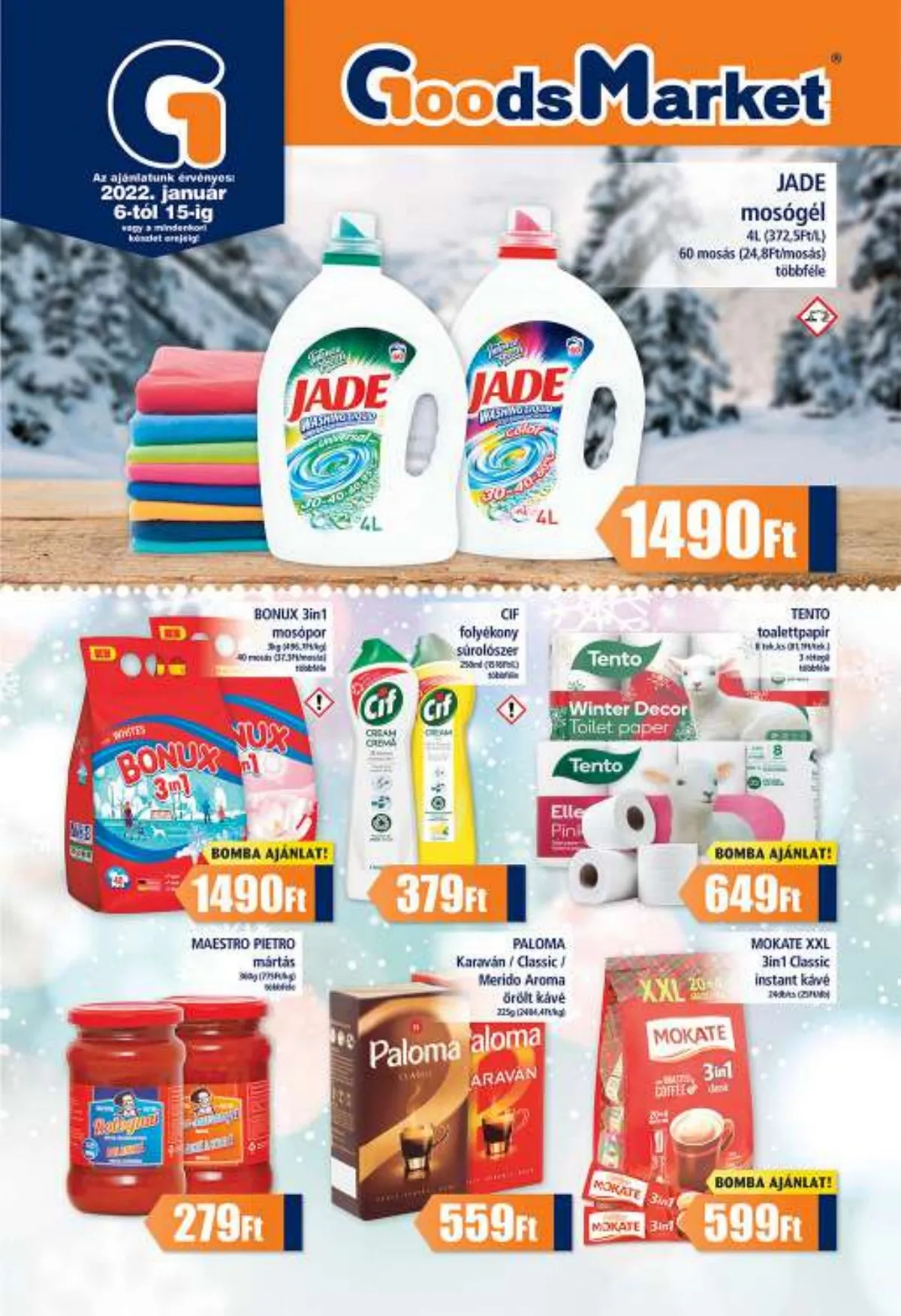 Goods akciós újság Market 01.06–01.06